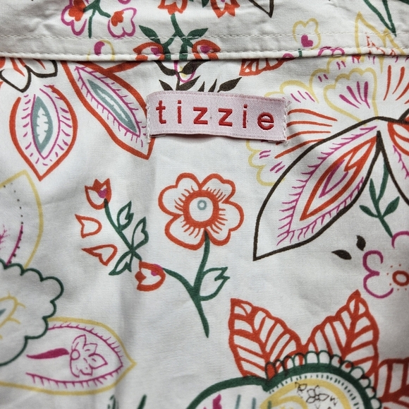 Tizzie Women's Blouse Large - Picture 3 of 14